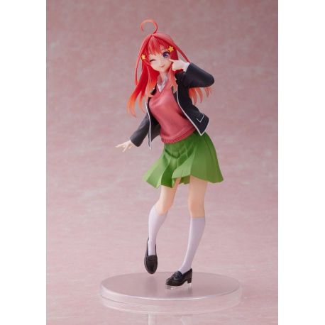 The Quintessential Quintuplets figurine Itsuki Nakano Uniform Ver. Renewal Edition Taito Prize The Quintessential Quintuplets figurine Itsuki Nakano Uniform Ver. Renewal Edition Taito Prize
