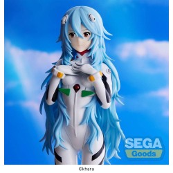 Evangelion: 3.0+1.0 Thrice Upon a Time figurine SPM Rei Ayanami Long Hair Ver. Sega