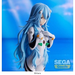 Evangelion: 3.0+1.0 Thrice Upon a Time figurine SPM Rei Ayanami Long Hair Ver. Sega