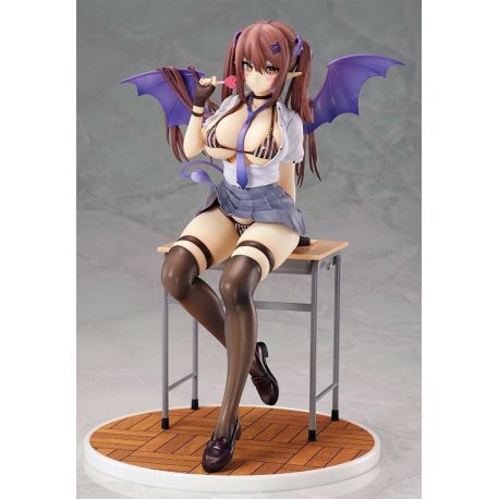 Original Character by Mataro figurine Devilish Girl Rumiru Pink Cat Original Character by Mataro figurine Devilish Girl Rumiru Pink Cat