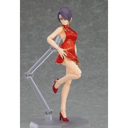 Original Character figurine Figma Female Body (Mika) with Mini Skirt Chinese Dress Outfit Max Factory