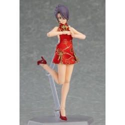 Original Character figurine Figma Female Body (Mika) with Mini Skirt Chinese Dress Outfit Max Factory