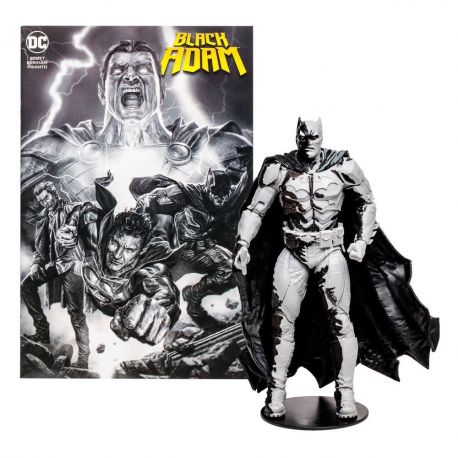 DC Direct figurine et comic book Black Adam Batman Line Art Variant McFarlane Toys