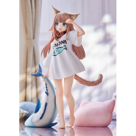 My Cat Is a Kawaii Girl figurine Kinako Good Morning Ver. Limited Edition Golden Head