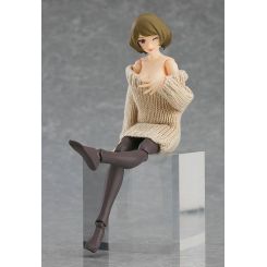 Original Character figurine Figma Female Body (Chiaki) with Off-the-Shoulder Sweater Dress Max Factory