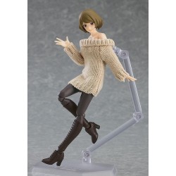 Original Character figurine Figma Female Body (Chiaki) with Off-the-Shoulder Sweater Dress Max Factory