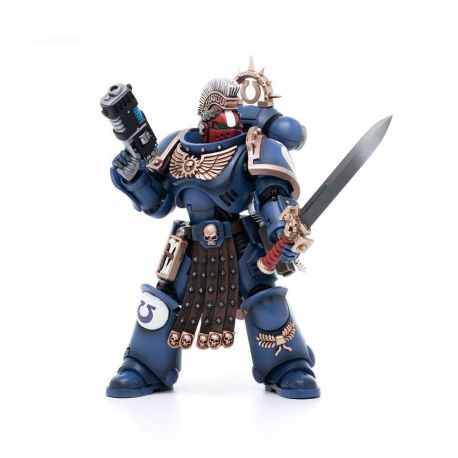 Warhammer 40k figurine Ultramarines Veteran Sergeant Icastus Joy Toy