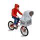 E.T., l'extra-terrestre figurine Elliott & E.T. on Bicycle Neca