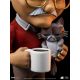 Stan Lee with Grumpy Cat figurine Mini Co. Iron Studios