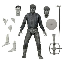 Universal Monsters figurine Ultimate The Wolf Man (Black & White) Neca