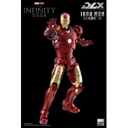 Infinity Saga figurine 1/12 DLX Iron Man Mark 3 ThreeZero