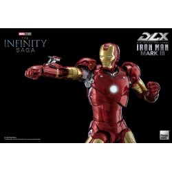 Infinity Saga figurine 1/12 DLX Iron Man Mark 3 ThreeZero