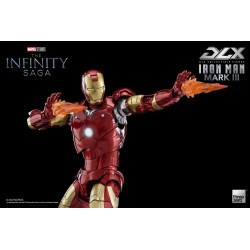 Infinity Saga figurine 1/12 DLX Iron Man Mark 3 ThreeZero