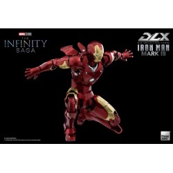 Infinity Saga figurine 1/12 DLX Iron Man Mark 3 ThreeZero
