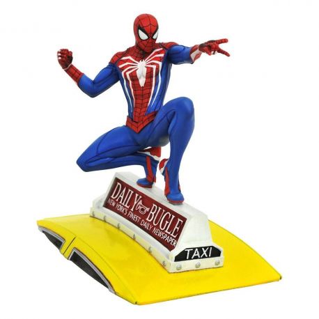 Marvel Gallery diorama PS4 Spider-Man on Taxi Diamond Select