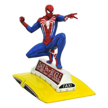 Marvel Gallery diorama PS4 Spider-Man on Taxi Diamond Select Marvel Gallery diorama PS4 Spider-Man on Taxi Diamond Select