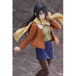 Rascal Does Not Dream of a Dreaming Girl figurine Mai Sakurajima Winter Wear Ver. Taito Prize