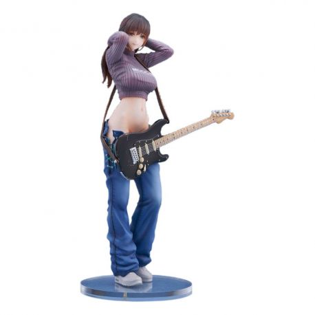 Original Character figurine Guitar Girl Illustrated by Hitomio16 Lovely Original Character figurine Guitar Girl Illustrated by Hitomio16 Lovely