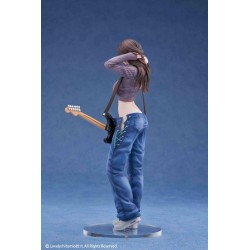 Original Character figurine Guitar Girl Illustrated by Hitomio16 Lovely