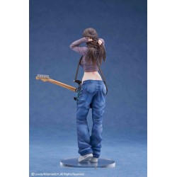 Original Character figurine Guitar Girl Illustrated by Hitomio16 Lovely