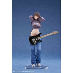 Original Character figurine Guitar Girl Illustrated by Hitomio16 Lovely