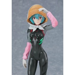 Rebuild of Evangelion figurine Pop Up Parade Rei Ayanami Tentative Name Farming Ver. Good Smile Company