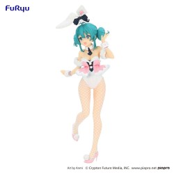 Hatsune Miku figurine BiCute Bunnies Hatsune Miku White Rabbit Pearl Color ver. Furyu