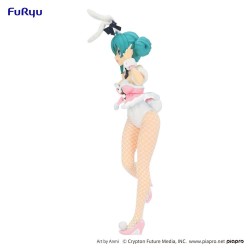 Hatsune Miku figurine BiCute Bunnies Hatsune Miku White Rabbit Pearl Color ver. Furyu