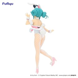 Hatsune Miku figurine BiCute Bunnies Hatsune Miku White Rabbit Pearl Color ver. Furyu