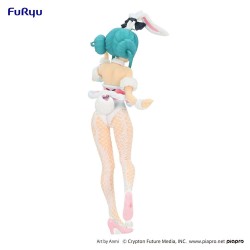 Hatsune Miku figurine BiCute Bunnies Hatsune Miku White Rabbit Pearl Color ver. Furyu