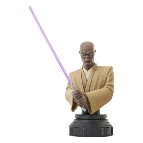 Star Wars The Clone Wars buste 1/7 Mace Windu Gentle Giant