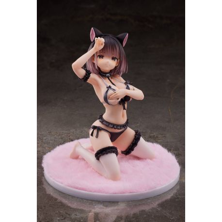 Original Character figurine Roar, Posing in Front of a Mirror - Ayaka-chan TPK-017 Pink Charm