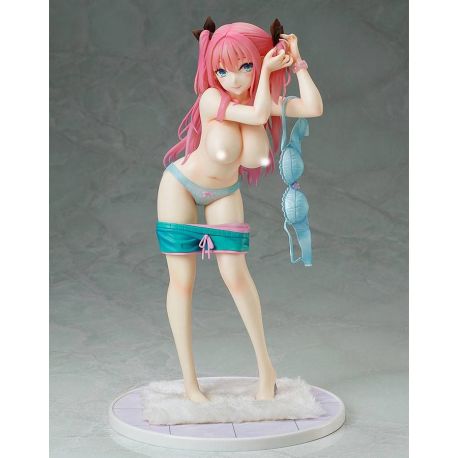 Original Character figurine Seikatsu Shuukan Ayaka Hinamori Pink Cat