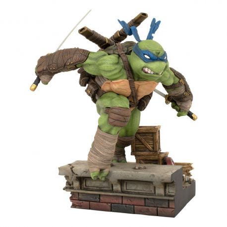 Tortues Ninja Gallery statuette Leonardo Diamond Select