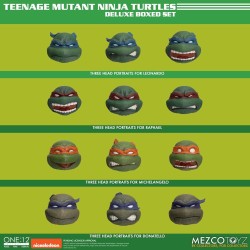 Les Tortues ninja figurines XL Deluxe Box Set Mezco Toys
