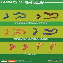 Les Tortues ninja figurines XL Deluxe Box Set Mezco Toys