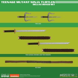 Les Tortues ninja figurines XL Deluxe Box Set Mezco Toys