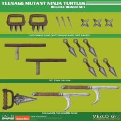 Les Tortues ninja figurines XL Deluxe Box Set Mezco Toys