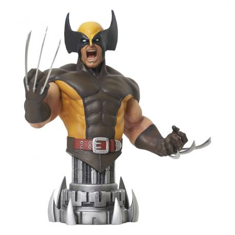 Marvel Comics buste Brown Wolverine Gentle Giant Marvel Comics buste Brown Wolverine Gentle Giant