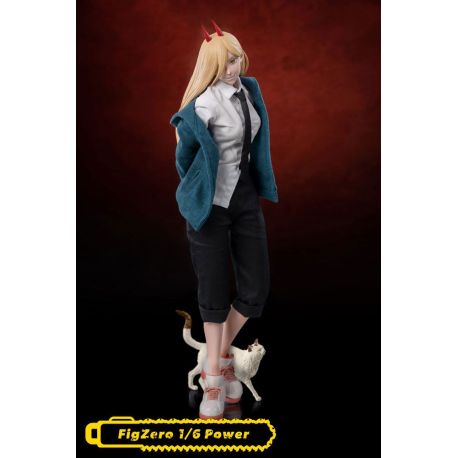 Chainsaw Man figurine FigZero Power ThreeZero Chainsaw Man figurine FigZero Power ThreeZero
