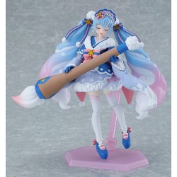 Character Vocal Series 01: Hatsune Miku figurine Figma Snow Miku Serene Winter Ver. Max Factory