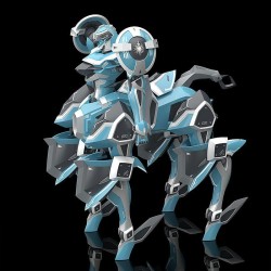 Knight's & Magic figurine Moderoid Plastic Model Kit Tzendolimble Mass-Production Color Ver. Good Smile Company