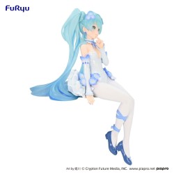 Hatsune Miku figurine Noodle Stopper Miku Flower Fairy Nemophila Furyu