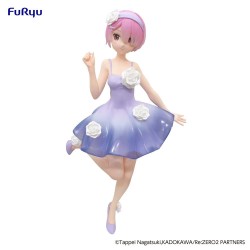 Re:Zero figurine Trio-Try-iT Bunnies Ram Flower Dress Furyu