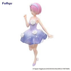 Re:Zero figurine Trio-Try-iT Bunnies Ram Flower Dress Furyu