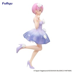 Re:Zero figurine Trio-Try-iT Bunnies Ram Flower Dress Furyu