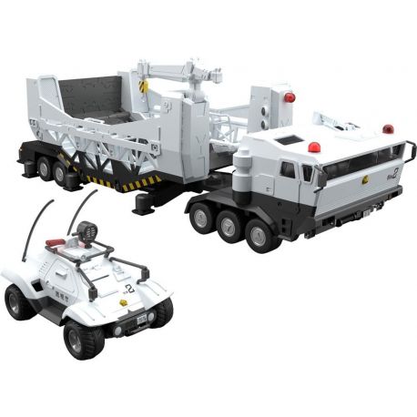 Mobile Police Patlabor figurines Moderoid Type 98 Special Command Vehicle & Type 99 Special Labor Carrier Good Smile Company