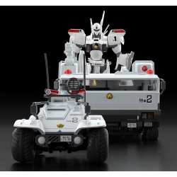 Mobile Police Patlabor figurines Moderoid Type 98 Special Command Vehicle & Type 99 Special Labor Carrier Good Smile Company