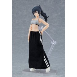 Original Character figurine Figma Female Body (Makoto) with Tracksuit + Tracksuit Skirt Outfit Max Factory