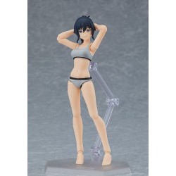 Original Character figurine Figma Female Body (Makoto) with Tracksuit + Tracksuit Skirt Outfit Max Factory